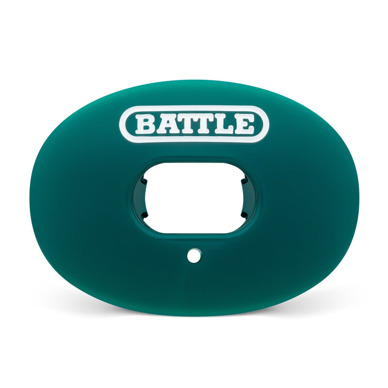 Kelly Green: Oxygen Convertible Strap Football Mouthguard by Battle Sports