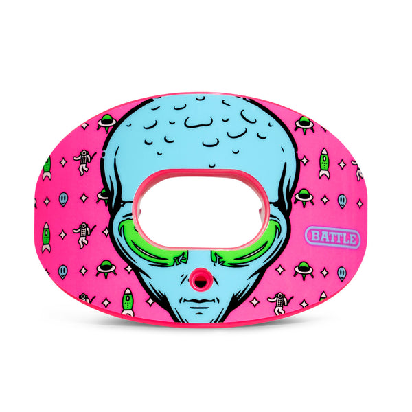 "Alien" Oxygen Football Mouthguard by Battle Sports