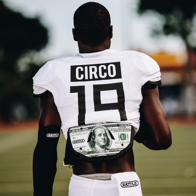 Benjamin Football Back Plate - Adult by Battle Sports