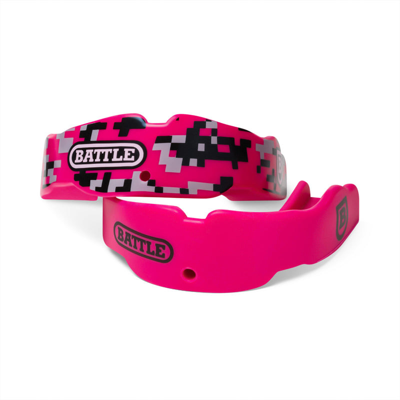Camo Football Mouthguard (2 Pack) by Battle Sports