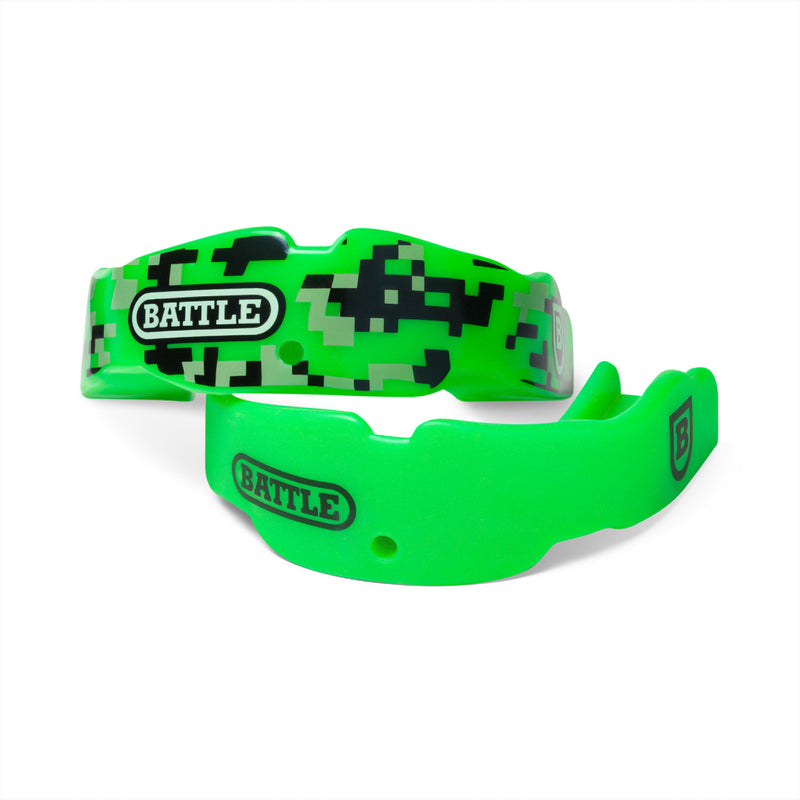 Camo Football Mouthguard (2 Pack) by Battle Sports