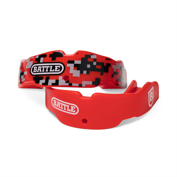 Camo Football Mouthguard (2 Pack) by Battle Sports