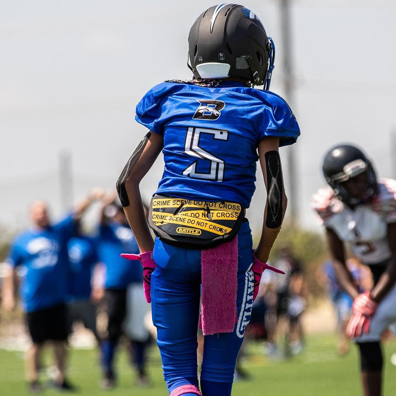 Crime Scene Football Back Plate - Adult by Battle Sports