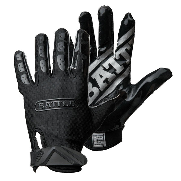 Triple Threat Receiver Football Gloves by Battle Sports