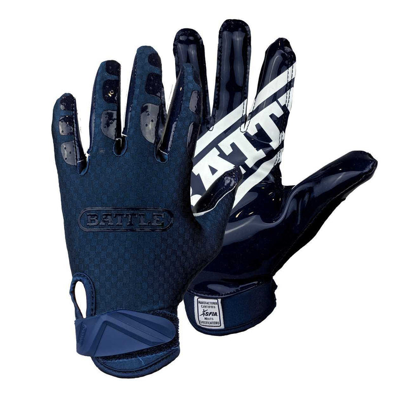 Triple Threat Receiver Football Gloves by Battle Sports