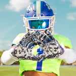 Prism Graffiti Doom Receiver Football Gloves by Battle Sports