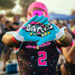 Graffiti23 Doom Receiver Football Gloves by Battle Sports