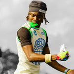 Black
White
Neon Green
Pink
Speedtab F7 Football Mouthguard by Battle Sports