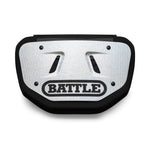Silver Diamond Football Back Plate by Battle Sports