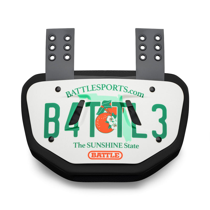 Florida Plate Football Back Plate - Adult by Battle Sports