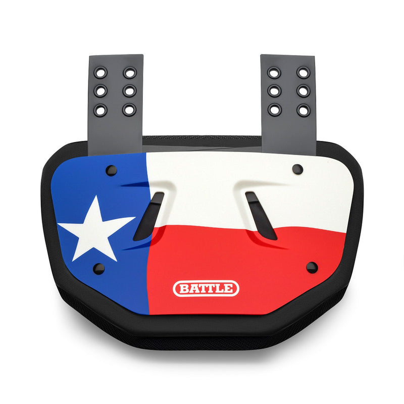 Texas Flag Football Back Plate by Battle Sports