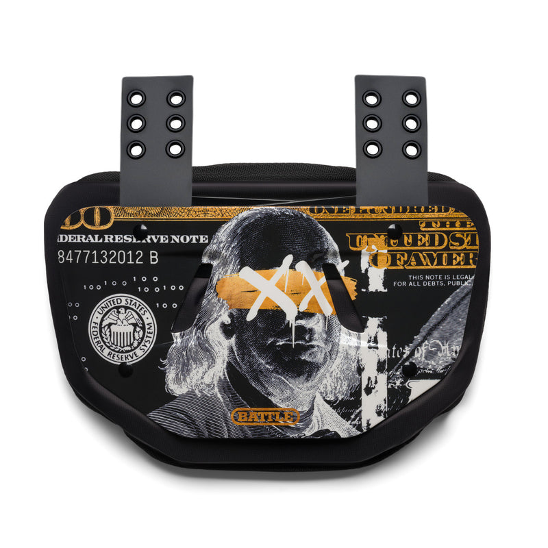 Benjamin XX Football Back Plate by Battle Sports