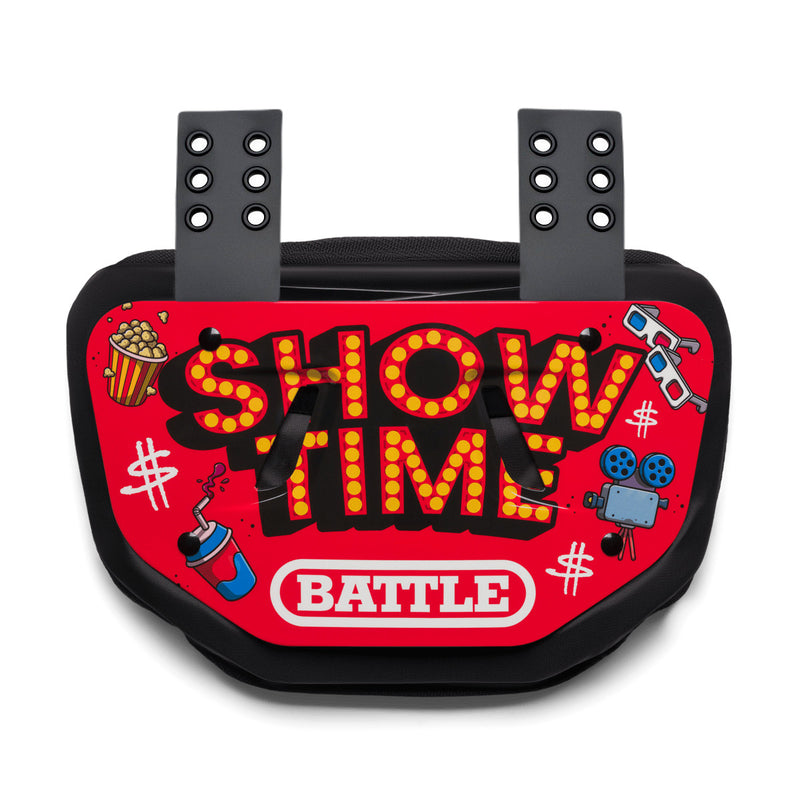 Showtime Football Back Plate by Battle Sports
