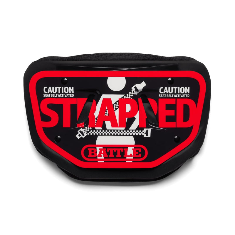 Strapped Football Back Plate by Battle Sports