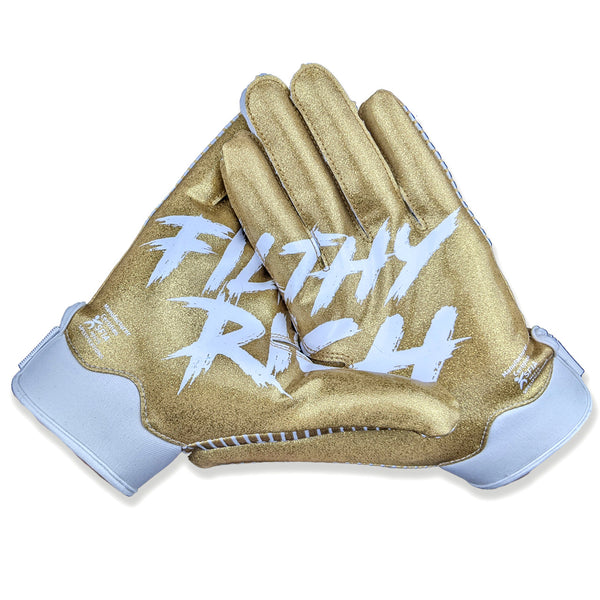 Filthy Rich Receiver Football Gloves by Battle Sports