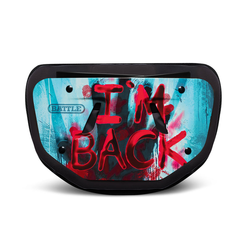 I'm Back Football Back Plate by Battle Sports