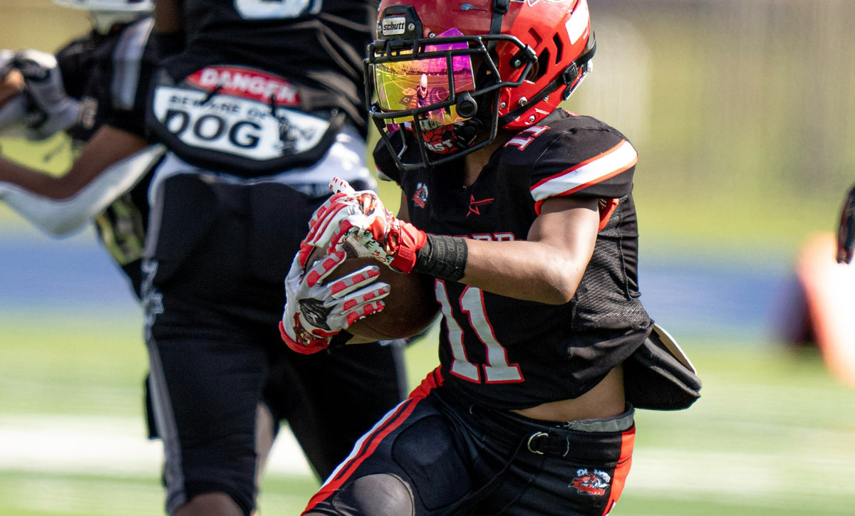 Krazy Klown Cloaked Receiver Football Gloves (Adult)