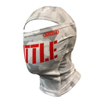 Grey Camo Stencil Camo Shiesty Performance Mask by Battle Sports