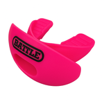 Pink: Oxygen Convertible Strap Football Mouthguard by Battle Sports
